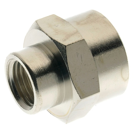 Reducing Pipe Coupling, F 1/4 x 1/2, PK5 MPN:3010-1/4-1/2