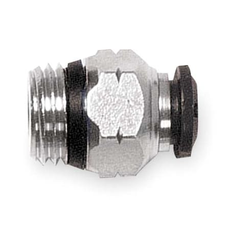 Push-Fit Adapter Fitting, Push-to-Connect x Universal, 14mm Tube OD, 3/8 in Pipe Size, Metal, 3 PK MPN:50000N-14-3/8-PK3