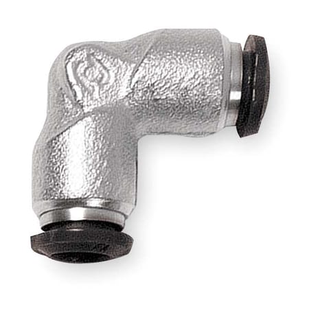 Push-Fit Elbow Fitting, Push-to-Connect x Push-to-Connect, 5mm Tube OD, Metal, 5 PK MPN:50130N-5-PK5