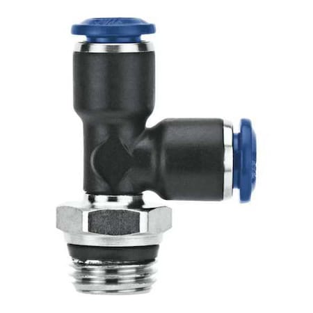 Push-Fit Adapter Fitting, Push-to-Connect x Push-to-Connect, 5/16 in Tube OD MPN:55040-5