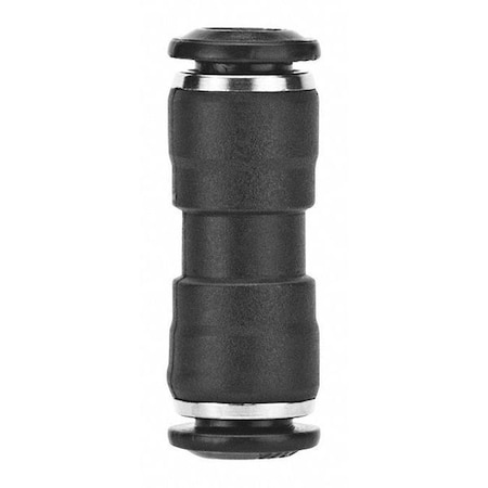 Push-Fit Adapter Fitting, Push-to-Connect x Push-to-Connect, 8mm Tube OD, Plastic/Metal Combination MPN:55040-8