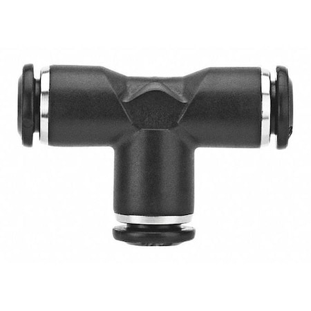 Push-Fit Tee Fitting, Push-to-Connect x Push-to-Connect x Push-to-Connect, 12mm Tube OD MPN:55230-12