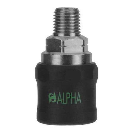 Safety Exhaust Coupler, 3/8