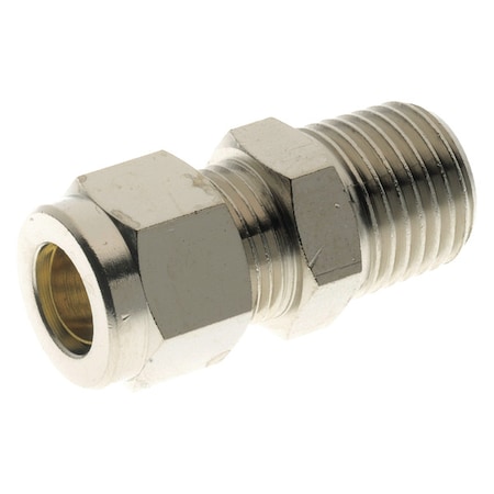 Compression Fitting Adapter, 8mmx3/8M, PK5 MPN:10480NO-8-3/8