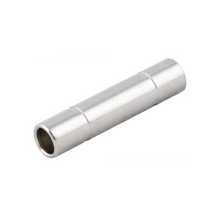 Push to Connect Fitting, Brass, Silver MPN:50625-10