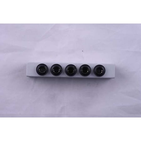 Push to Connect Fitting, Brass, Silver MPN:50900N-4-1/8
