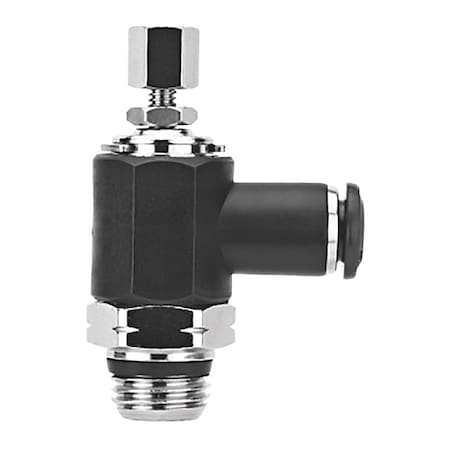 Tube Fitting Adapter, 6mm Tb x 1/4
