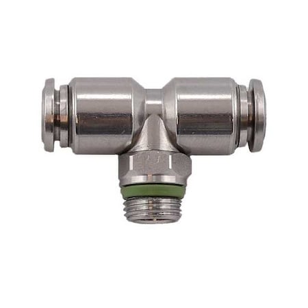 Push to Connect Fitting, Stainless Steel, Silver MPN:60211X-12-1/2