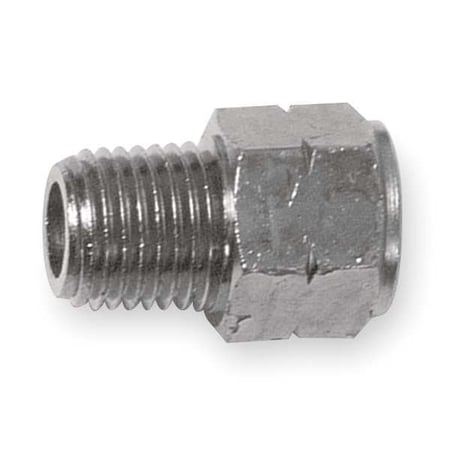 Adapter Nickel Plated Brass Adapter, 1/4 in Female NPT X 1/4 in Male BSPP MPN:82242N-04-04
