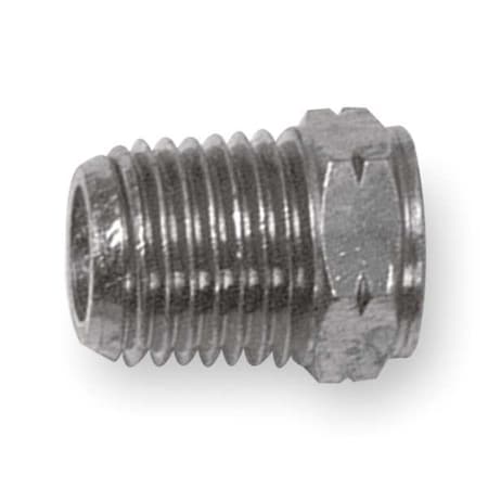 Reducing Bushing Nickel Plated Brass Reducing Bushing, 1/2 in Male NPT X 1/4 in Female NPT MPN:82280N-08-04