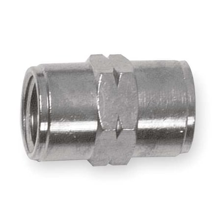 Coupling Nickel Plated Brass Female Coupling, 1/2 in Female NPT X 1/2 in Female NPT MPN:82300N-08