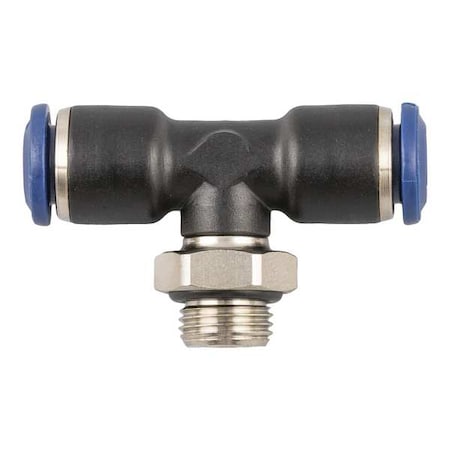 Push to Connect Fitting, Nylon, Black MPN:85210-05-06