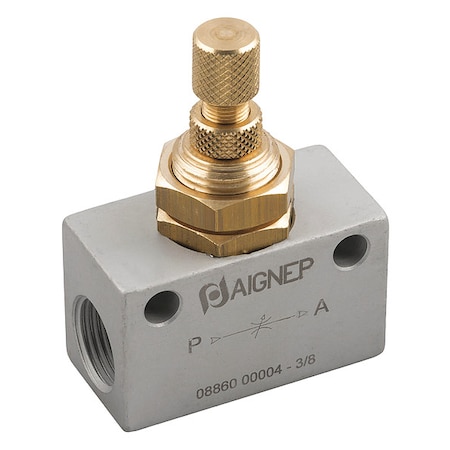 In-Line Needle Valve, 1/4