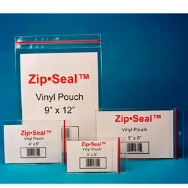 Zip Seal Vinyl Pouches 4