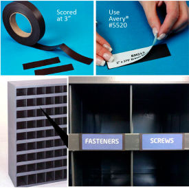 EZ-Mag™ Magnetic Label Holder 1-1/8