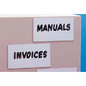Magnetic Write-On Label 50 ft X 2