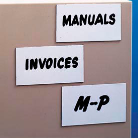 Magnetic Write-On Label 1