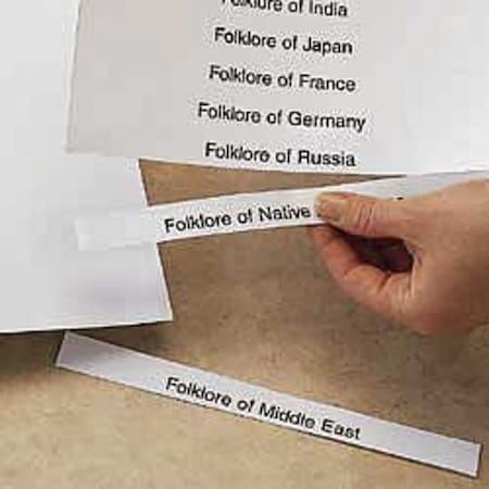 Laser Insert Sheets 1.69INX4IN, PK50 MPN:LI2086