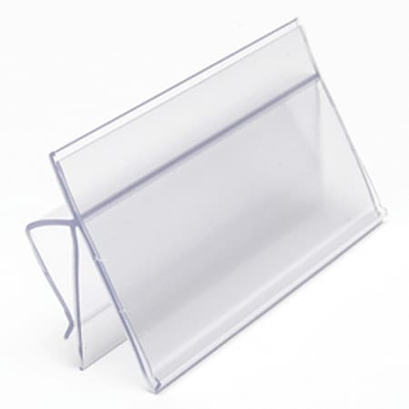 LabelHolder, 4inL, 2inW, Clear, PK25 MPN:BC-24