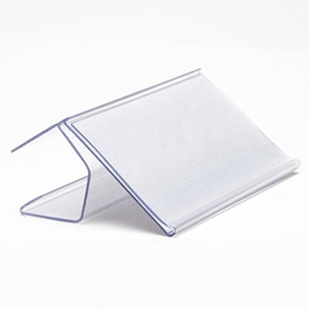 LabelHolder, 3inL, 1.5inW, Clear, PK25 MPN:CE-153