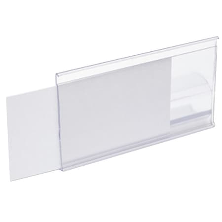 LabelHolder, 4inL, 2inW, Clear, PK25 MPN:EP-2400