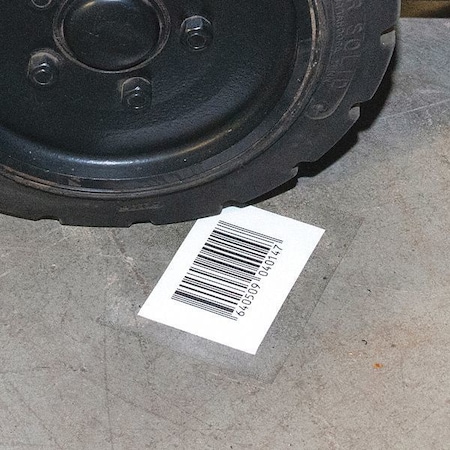 Floor Label, 8 in L, 6 in W, Clear, PK25 MPN:FV-86