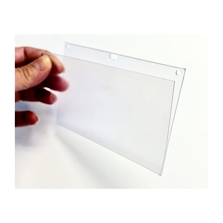 LabelHolder, 4inL, 2inW, Clear, PK12 MPN:HV-24