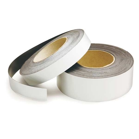 WriteOn/WipeOff MagRoll, White, 50 ft, 1 in MPN:MX-100