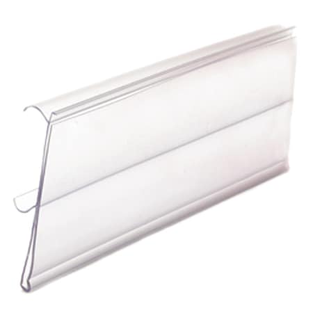 LabelHolder, 6inL, 2inW, Clear, PK25 MPN:WR-2006