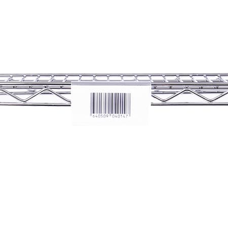 LabelHolder, 8inL, 2inW, Clear, PK12 MPN:WR-2008