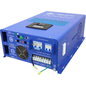 AIMS Power 10000 Watt Pure Sine Inverter Charger 48VDC to 120/240VAC Split Phase PICOGLF10KW48V240VS PICOGLF10KW48V240VS