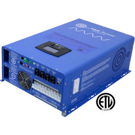 AIMS Power 12000 Watt Pure Sine Inverter Charger 48VDC to 120/240VAC Split Phase PICOGLF120W48V240VS PICOGLF120W48V240VS