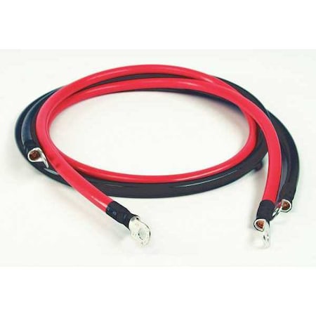 Battery Cable, Red/Black, 25 ft. MPN:CBL25FT4/0