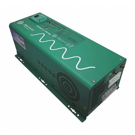 Power Inverter and Battery Charger, Pure Sine, 7500 W Peak, 2, 500 W Continuous, 2 Outlets MPN:PICOGLF25W12V120AL