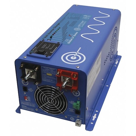 Power Inverter, Pure Sine, 9, 000 W Peak, 3, 000 W Continuous, 2 Outlets MPN:PICOGLF30W24V120VR