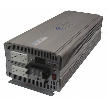 Power Inverter, Pure Sine, 1, 0000 W Peak, 5, 000 W Continuous, 4 Outlets MPN:PWRIG500024120S