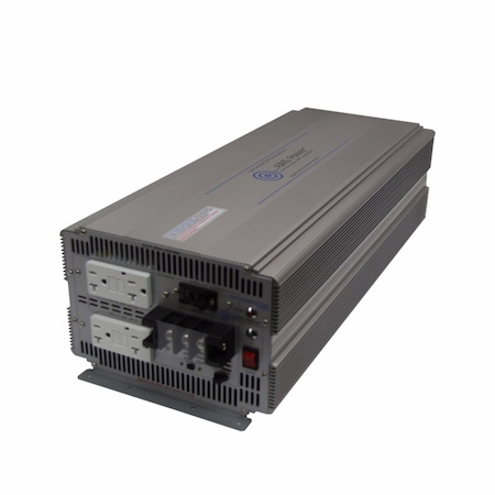 Power Inverter, Pure Sine, 1, 0000 W Peak, 5, 000 W Continuous, 4 Outlets MPN:PWRIG500048120S