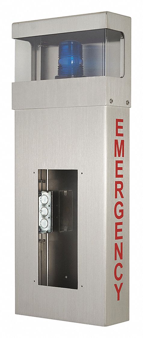 Emergency Phone Tower Box Wall Mount MPN:WB-HE