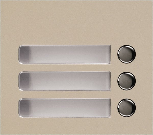 Public Address & Intercom Accessories, Type: Three Call Button Panel  MPN:GF-3P