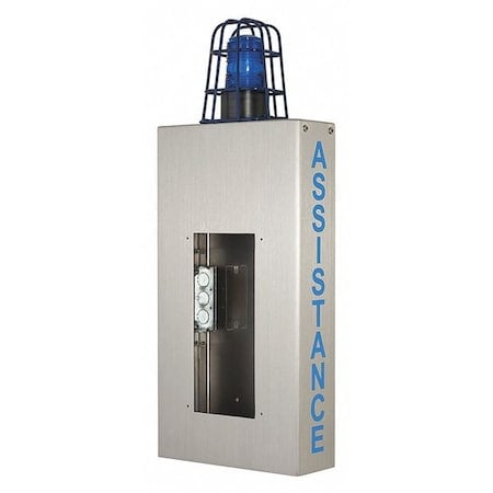 Assistance Phone Tower Box, Wall Mount MPN:WB-CA