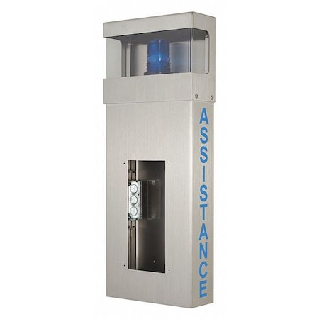Assistance Phone Tower Box, Wall Mount MPN:WB-HA