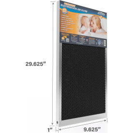 Air-Care Permanent Washable Electrostatic Air Filter 10 x 30 x 1