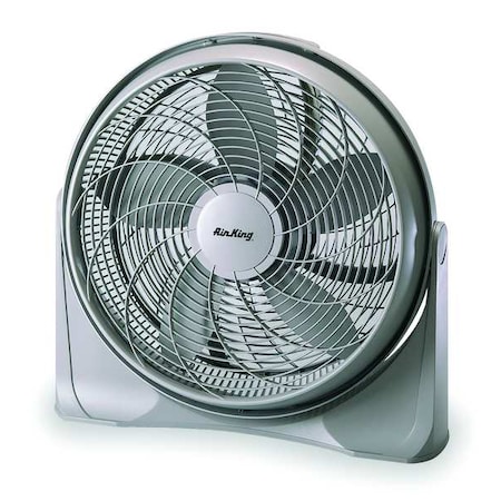 Floor Fan, 20 in, Non-Oscillating, 3 Speeds, 120VAC MPN:9500