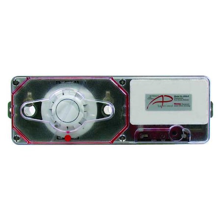 Duct Smoke Detector, Photoelectric, Universal, Air Velocity (FPM) 100 to 4000, 2 1/4 in Depth MPN:SL-2000-P