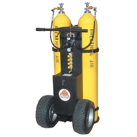 Air Cylinder Cart, 2 Cylinders, 4500 psi MPN:MP-2300ECY