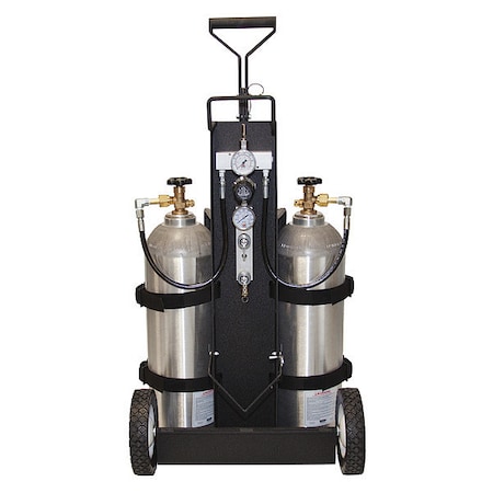 Air Cylinder Cart, 2 Cylinders, 4500 psi MPN:MP-2HCYL