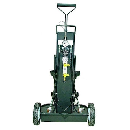 Air Cylinder Cart, 2 Cylinders, 2400 psi MPN:MP-2L