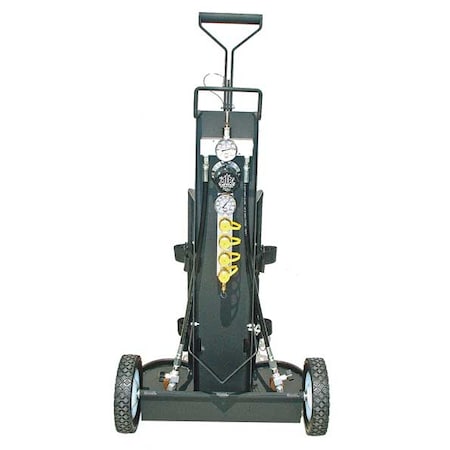 Air Cylinder Cart, 2 Cylinders, 4500 psi MPN:MP-4H