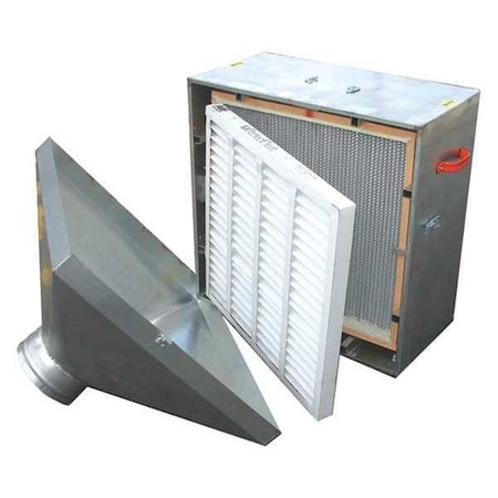 In-Line Hepa Air Filter Holder MPN:FH24-8-14