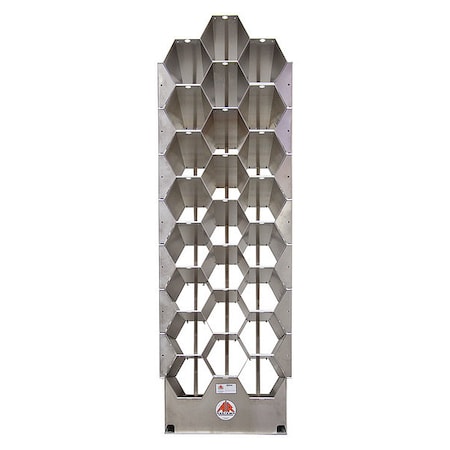 Air-Kaddy, 24 Cylinder Aluminum Storage MPN:AK24-24